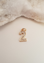 Load image into Gallery viewer, Number Charm