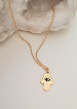 Load image into Gallery viewer, Hamsa Necklace