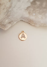 Load image into Gallery viewer, Textured Monogram Necklace