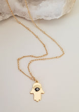 Load image into Gallery viewer, Hamsa Necklace