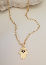 Load image into Gallery viewer, Hamsa Necklace