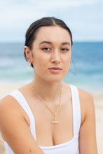 Load image into Gallery viewer, Clear Quartz Wrapped Paperclip Necklace