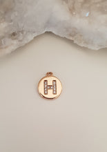 Load image into Gallery viewer, Textured Monogram Necklace