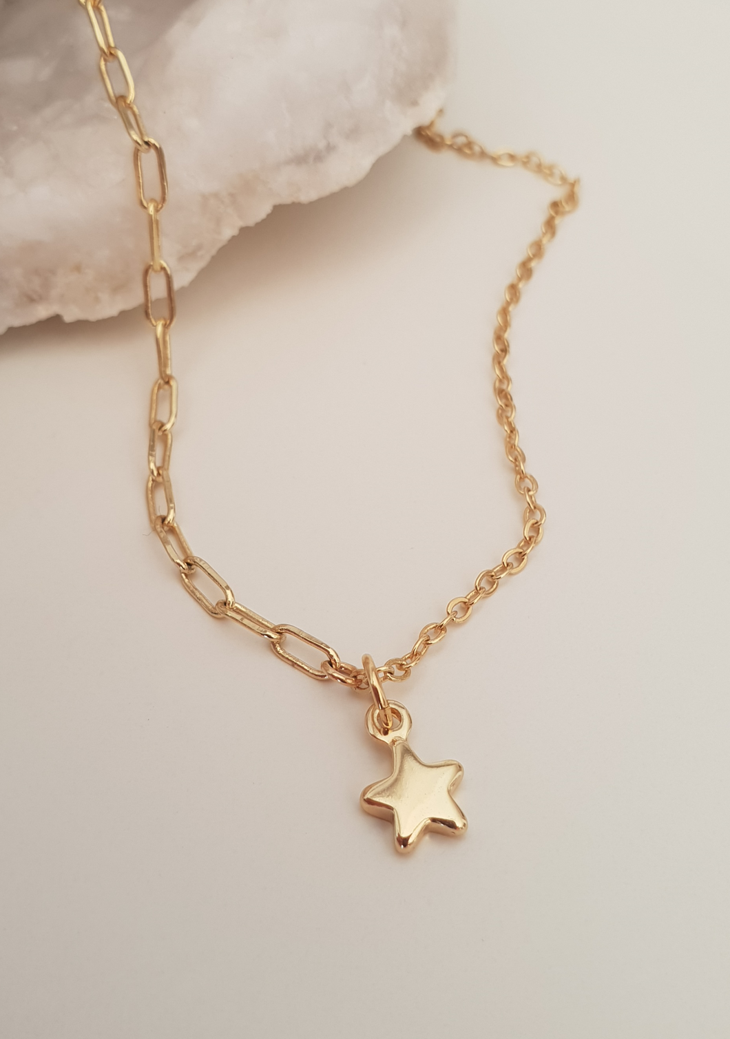 Mini Star Mixed Chain Choker