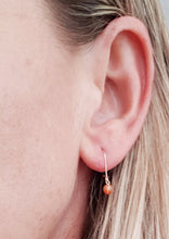 Load image into Gallery viewer, Gold Fill Sacral Chakra Earrings - Carnelian
