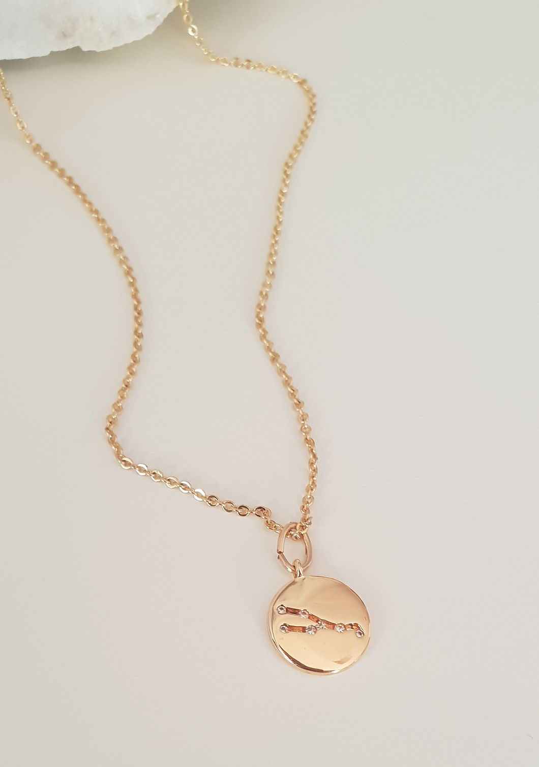 Zodiac Constellation Necklace - Taurus