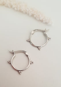 Sterling Silver Hoop Earrings